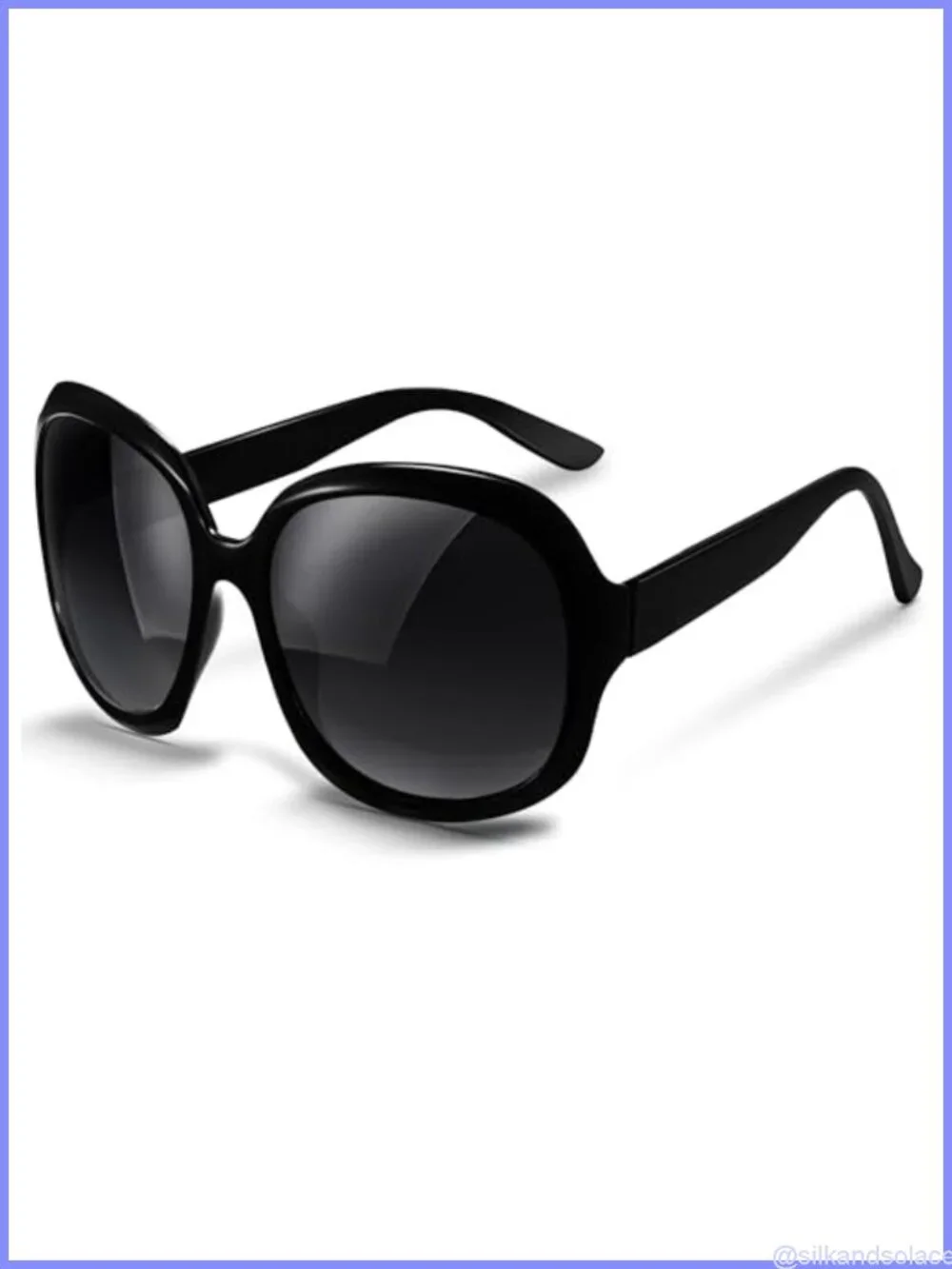 Oversized Polarized Retro Bug Eye Sunglasses UV400